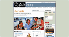 Desktop Screenshot of cabosanlucasdining.com